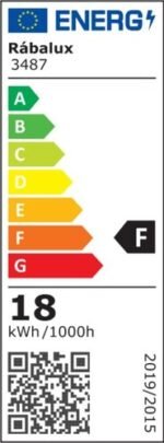 Lumină indirectă Lorna, plastic alb, LED 18W, Ø400MM - imagine 8
