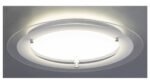 Lumină indirectă Lorna, plastic alb, LED 18W, Ø400MM - imagine 4