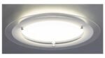 Lumină indirectă Lorna, plastic alb, LED 22W, Ø520MM - imagine 4