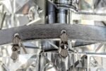 Plafonieră Rosanna, metal crom, abajur transparent, G9 x5 MAX 40W, Ø380MM - imagine 6