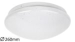 Plafonieră Lucas, metal alb, LED 12W, Ø260MM (cod 3936) - imagine 4