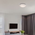 Plafonieră Lucas, metal alb, LED 12W, Ø260MM (cod 3936)