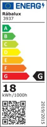 Plafonieră Lucas, metal alb, LED 18W, Ø330MM (cod 3937) - imagine 7