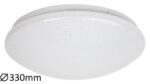 Plafonieră Lucas, metal alb, LED 18W, Ø330MM (cod 3937) - imagine 3