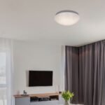 Plafonieră Lucas, metal alb, LED 18W, Ø330MM (cod 3937)