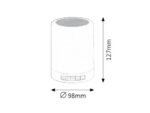 Iluminare inteligentă Kendall, metal alb, LED 2W, L98MM, H127MM - imagine 8
