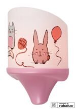 Lampă pentru copii Cathy, plastic multicolor, E14 x1 MAX 7W, L130MM, H190MM - imagine 5