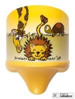 Lampă pentru copii Leon, plastic multicolor, E14 x1 MAX 7W, L130MM, H190MM - imagine 3