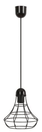 Pendul Ramsey, Negru, E27 1x60W, Ø200mm, Rabalux - imagine 5