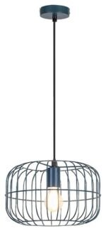 Pendul Xenia, Alb, E27 1x60W, Ø300mm, Rabalux - imagine 3