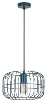 Pendul Xenia, Alb, E27 1x60W, Ø300mm, Rabalux - imagine 4