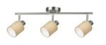Spot Natina, metal maro, E14 x3 MAX 25W, L610MM - imagine 3