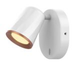 Spot Solange, metal alb, LED 6W, L80MM, H122MM - imagine 3