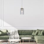 Pendul Sheila, Auriu, E27 1x40W, Ø150mm, Rabalux