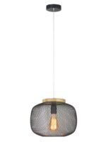 Pendul Rupert, Negru, E27 1x40W, Ø300mm, Rabalux - imagine 3