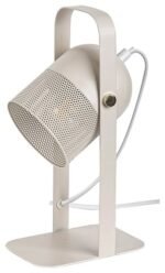 Veioză Ronnie, metal bej, E14 x1 MAX 25W, Ø100MM, L150MM, H285MM - imagine 3