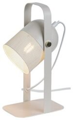 Veioză Ronnie, metal bej, E14 x1 MAX 25W, Ø100MM, L150MM, H285MM - imagine 4