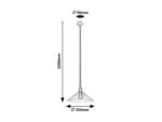 Pendul Daryl, metal negru, E27 x1 MAX 40W, Ø350MM - imagine 5