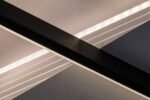Plafonieră Malcolm, metal negru, abajur alb, LED 35W, L520MM, H400MM - imagine 8