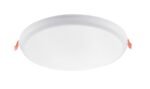 Lumină indirectă Oleg, metal alb, LED 24W, Ø228MM - imagine 4