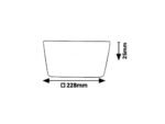 Lumină indirectă Oleg, metal alb, LED 24W, L228MM - imagine 6