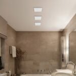 Lumină indirectă Oleg, metal alb, LED 24W, L228MM