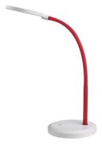 Veioză Timothy, metal/ plastic roşu, LED 7,5W, Ø150MM, H580MM - imagine 3