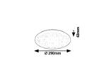 Plafonieră Rob, metal alb, LED 20W, Ø290MM (cod 5435) - imagine 5