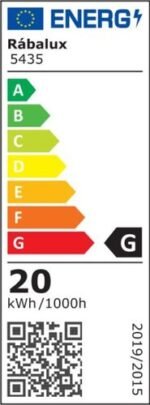 Plafonieră Rob, metal alb, LED 20W, Ø290MM (cod 5435) - imagine 6