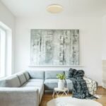 Plafonieră Rob, metal alb, LED 32W, Ø380MM (cod 5436)