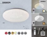 Iluminare inteligentă Damien, metal alb, LED 24W, Ø390MM - imagine 7