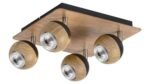 Spot Arthur, metal stejar, GU10 x4 MAX 35W, L260MM, H260MM - imagine 3