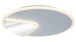 Plafonieră Boswell, metal alb, LED 40W, Ø460MM, H520MM - imagine 3