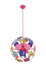 Lampă pentru copii Birdy, metal multicolor, E14 x3 MAX 40W, Ø420MM (cod 6390) - imagine 3