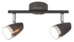 Spot Karen, metal/ plastic antracit, LED x2 4, L255MM, H83MM - imagine 3