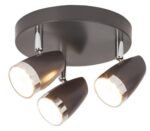 Spot Karen, metal/ plastic antracit, LED x3 4, Ø190MM - imagine 3