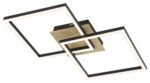 Plafonieră Ashton, metal negru mat, abajur alb, LED 24W, L400MM, H400MM - imagine 3