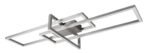 Plafonieră Thabita, metal crom satin, abajur alb, LED 35W, L1000MM, H400MM - imagine 5