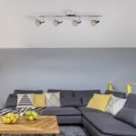 Spot Norton LED, metal crom, GU10 x4 MAX 50W, L500MM, H80MM
