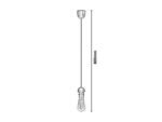 Pendul 700, plastic negru, E27 x1 MAX 60W