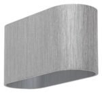 Aplică Kaunas, metal aluminiu șlefuit, G9 x1 MAX 10W, L160MM, H80MM - imagine 4