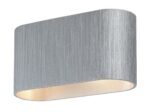 Aplică Kaunas, metal aluminiu șlefuit, G9 x1 MAX 10W, L160MM, H80MM - imagine 5