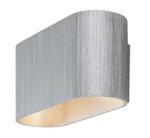 Aplică Kaunas, metal aluminiu șlefuit, G9 x1 MAX 10W, L160MM, H80MM - imagine 7