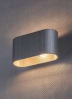 Aplică Kaunas, metal aluminiu șlefuit, G9 x1 MAX 10W, L160MM, H80MM - imagine 8