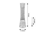 Lampă decorativă Minka, metal albastru, GY6.35 x1 MAX 20W, Ø110MM, H395MM - imagine 5