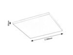 Lumină indirectă Faramir, metal/ plastic alb, LED 18W, L300MM, H300MM - imagine 17