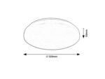 Plafonieră Cerrigen, metal alb, LED 24W, Ø310MM - imagine 14