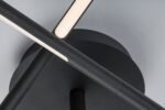 Plafonieră Henli, metal negru, abajur alb, LED 30W, L760MM, H760MM - imagine 7