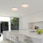 Plafonieră Vendel, metal alb, LED 18W, Ø320MM