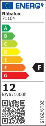 Plafonieră Vendel, metal alb, LED 12W, Ø255MM (cod 71104) - imagine 11